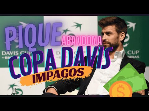 PIQUE abandona la COPA DAVIS