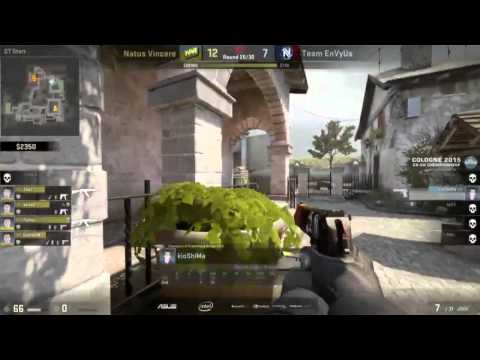 CS:GO - EnvyUs vs.  NaVi (Map 1) - ESL One Cologne 2015