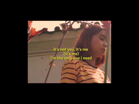 its not u its me // lyric video // bea miller ft 6lack