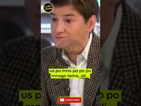 Brnabić se vraća u velikom stilu #komedija #humor #parodija
