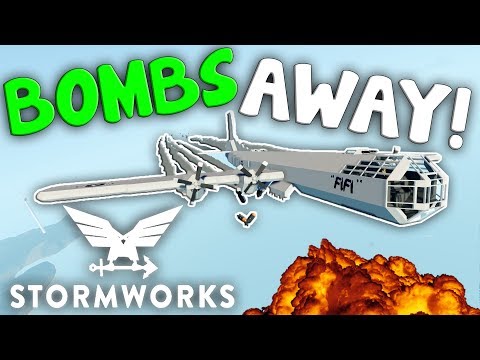 B29 BOMBING RUN  -  Stormworks: Build and Rescue