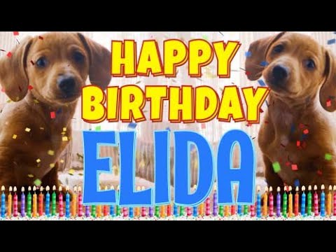 Happy Birthday Elida! ( Funny Talking Dogs ) What Is Free On My Birthday