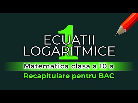 ECUATII LOGARITMICE 1