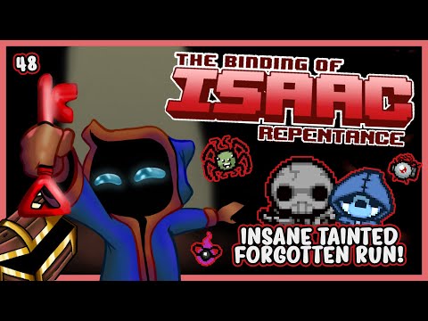 INSANE DAMAGE AS TAINTED FORGOTTEN!  |  The Binding of Isaac: REPENTANCE