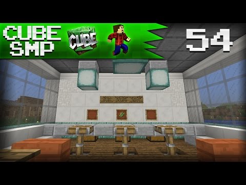 Minecraft Cube SMP: PREMIERE SUSHI BAR! - Ep 54