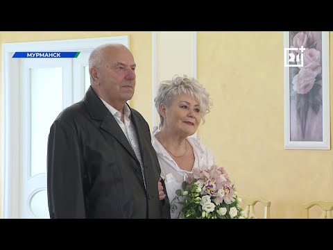 Необычная свадьба прошла в Мурманске