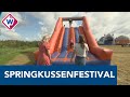 Luchtkussenfestival in Stompwijk: 'Mijn eerste en leukste festival dit jaar' - OMROEP WEST