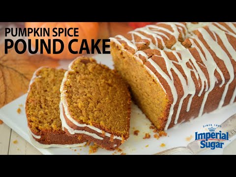 How to Make Pumpkin Spice Poundcake with Orange Glaze