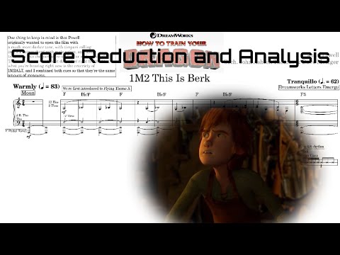 HTTYD: "Opening Sequence" - John Powell (Score Reduction and Analysis)