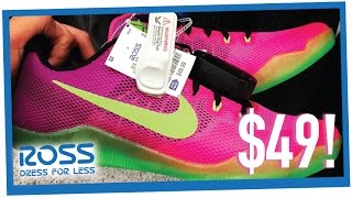 KOBE MAMBACURIALS FOUND AT ROSS FOR $49!