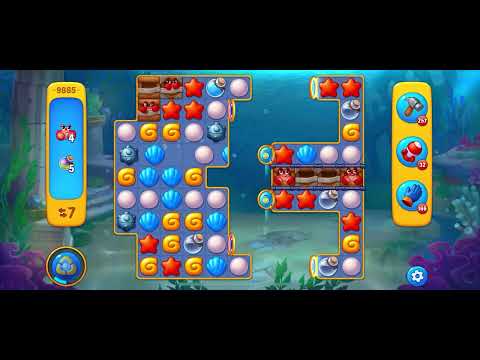 Fishdom level 9865 no boosters フィッシュダム ノーマル