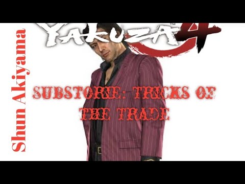 Yakuza 4 Remastered Shun Akiyama| Substorie: Tricks Of the Trade (Chapter 4)