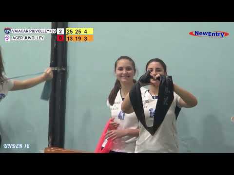 FIPAV UNDER 16: VAIACAR PIUVOLLEY PIU'39 - AGER JUVOLLEY