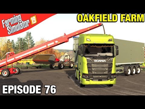 NEW SCANIA TRUCK Farming Simulator 19 Timelapse - Oakfield Farm Seasons FS19 Episode 76