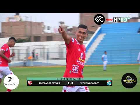 Nicolás de Piérola 1-0 Sporting Tabaco | Resumen | Etapa Provincial Huaura 2023