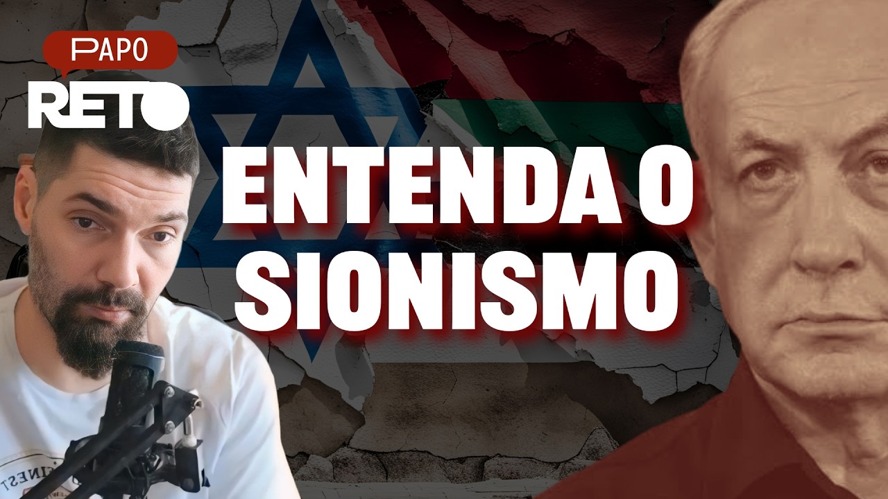 Israel e como o SIONISMO pretende COLONIZAR o Oriente Médio - Papo Reto 02 | João Carvalho
