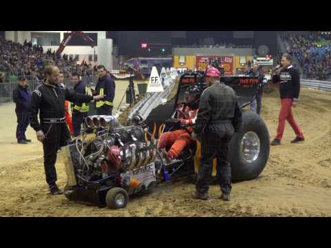 Indoor Riesa 2017 Modified 0,95t Tractor Pulling by MrJo