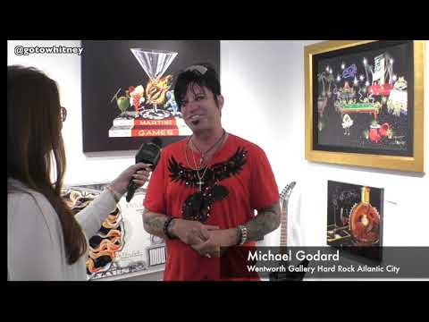 MICHAEL GODARD LIVE IN PERSON- Rockstar Artist Michael Godard Talks Inspiration!