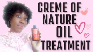Creme Of Nature Argan Oil - Oil Treatment Review😊
