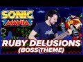 Ruby Delusions Sonic Mania Boss 1 Theme METAL GUITAR COVER