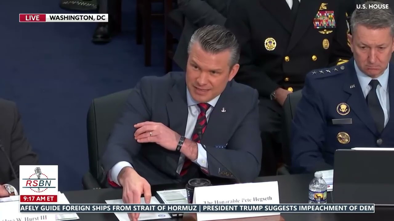 WATCH: Secretary Hegseth & Chairman Caine on Iran and Improved Barracks - 05/12/26