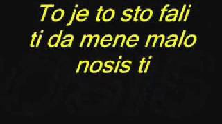 Kristina Kovac - Zivot je ljut (Lyrics).wmv