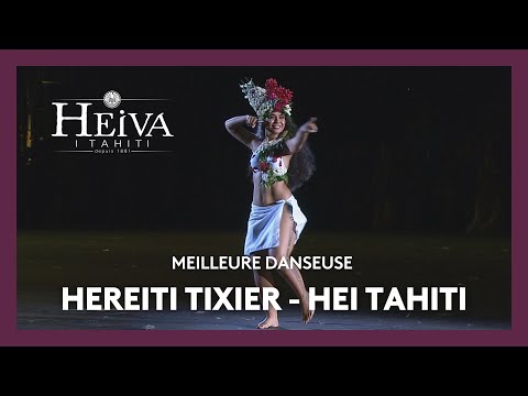 Heiva 2025 : Hereiti Tixier, meilleure danseuse Hei Tahiti