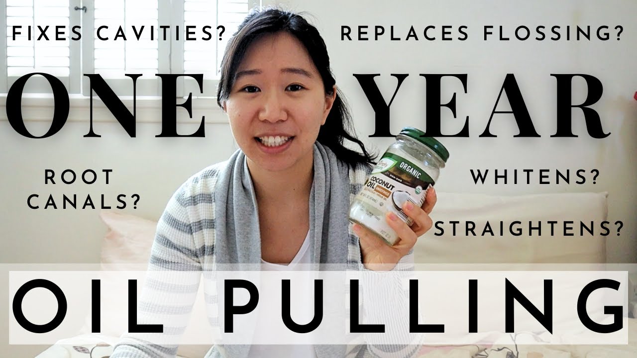 I tried Oil Pulling for a YEAR | how my teeth changed