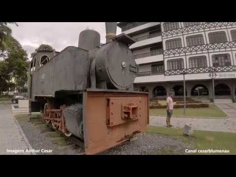 🇧🇷 Locomotiva "Macuca" e seu estado de conservação - Blumenau/SC - 2019 - (Brasil)