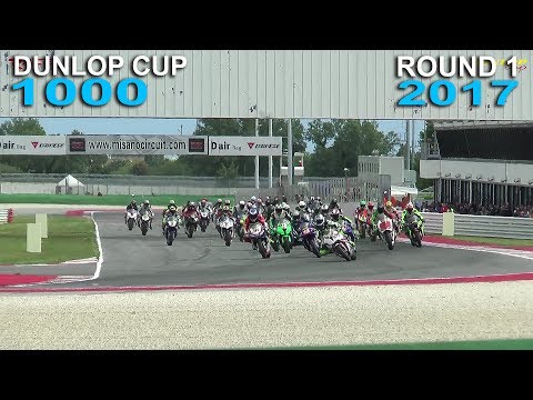 Dunlop Cup 1000 2017 - Round 1 Misano GARA