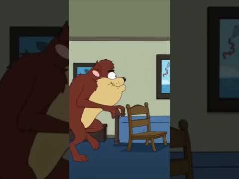 Family guy : The Tasmanian devil tucking in his kid #familyguy #petergriffin ￼￼