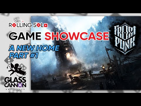 Frostpunk: The Board Game | Solo Playthrough | How To Play | A New Home: Crater | Part #1