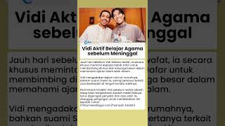 Vidi Aldiano Disebut Aktif Belajar Agama sebelum Wafat, Perbuatan Suami Sheila Diungkap Habib Jafar
