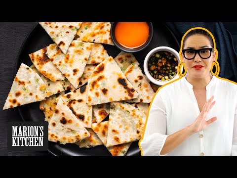 Scallion Pancakes - How To Make Them Flaky & Crispy - Marion's Kitchen