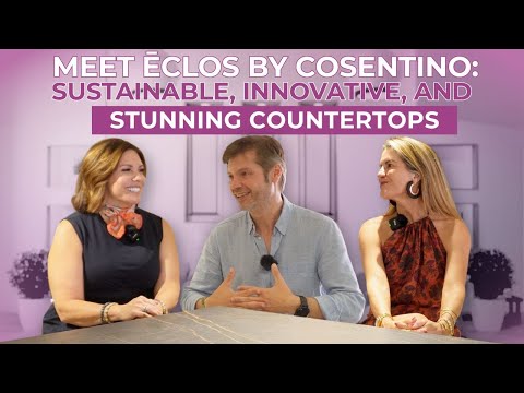 Meet ĒCLOS by Cosentino: Sustainable, Innovative, and Stunning Countertops #DesignInnovation