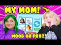 MY *MOM'S FIRST TIME* PLAYING ADOPT ME ROBLOX! I Surprised Her With Her *DREAM PET*! NOOB or PRO?!