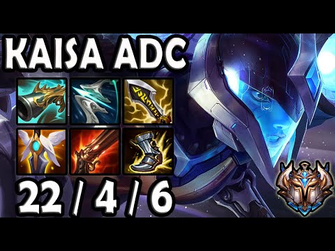 Kaisa vs  Kog'Maw [ PENTA KILL ] ADC- Korea Challenger Patch 11.13 ✔️