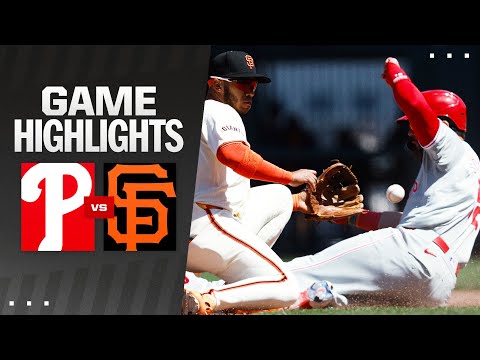 Phillies vs. Giants Game Highlights (5/27/24) | MLB Highlights