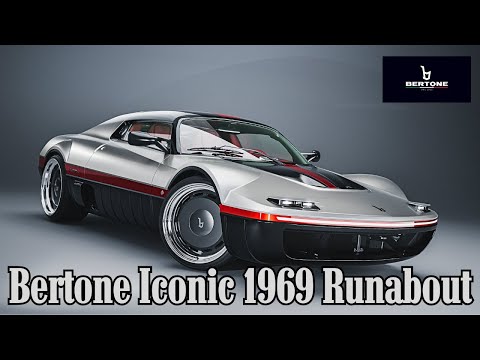 The Return of the Wedge: Bertone Reimagines the Iconic 1969 Runabout | A Collector’s Masterpiece