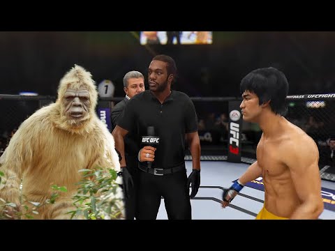 Bruce Lee vs. Bigfoot (EA sports UFC 4) - rematch
