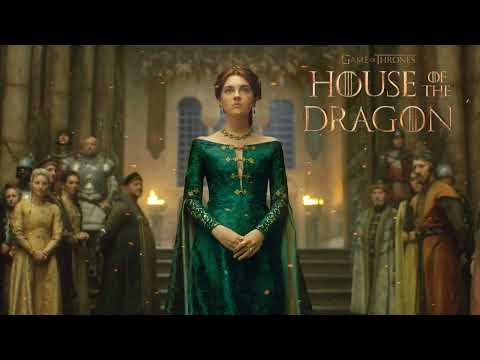 House of The Dragon - Queen Alicent's Entrance | The Green Dress