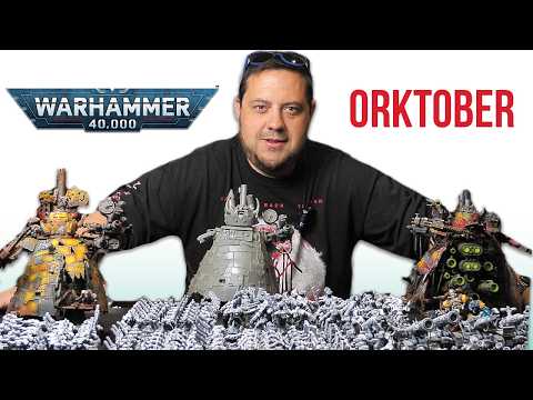 Rettung eines Ork Stompa und einer Green Tide 40k-Armee