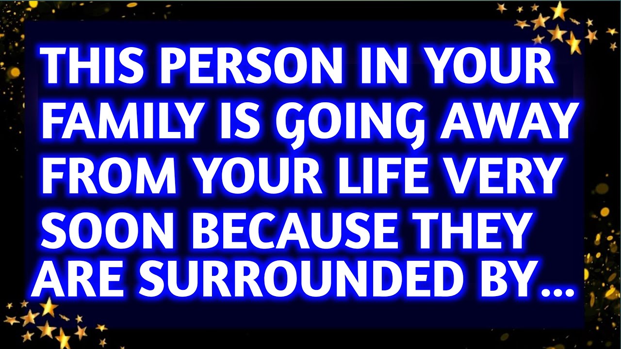 😯💌This person in your family is going away from your life very soon because they are surrounded by…
