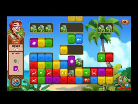 Lost Island Blast Adventure Level 596 NO BOOSTERS - A S GAMING