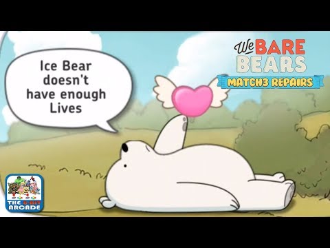 We Bare Bears: Match3 Repairs - When you run out of Lives (Cartoon Network Games)
