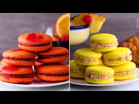 6 Way Yummy Macarons Recipe Easy | Learn How to Bake...
