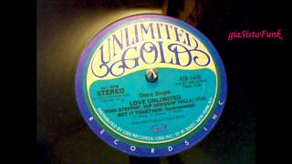 LOVE UNLIMITED - high steppin', hip dressin' fella - 1979