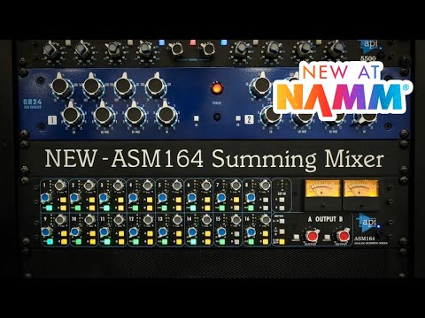 API ASM164 16-Channel Summing Mixer image 9