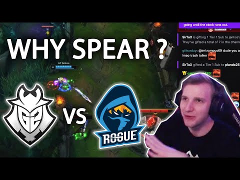 Jankos analyzed his nidalee spear in G2 vs GRE | Jankos vs Nemesis Who will win | G2 Jankos stream