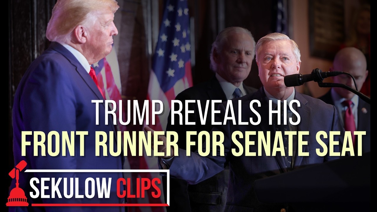 Trump Reveals His Front Runner for Sen. Lindsey Graham’s Seat
